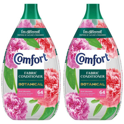 Comfort Botanical Fabric Conditioner First Blooms Softner 960Ml 64 Washes2Pk from B&Q