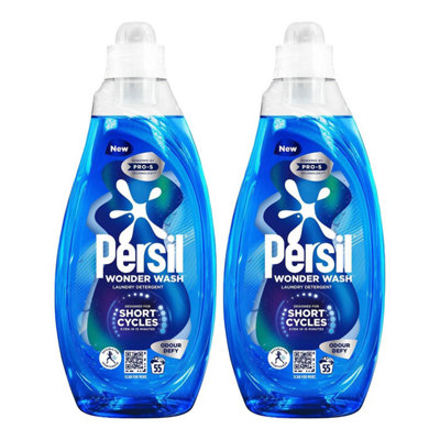 Persil Wonder Wash Liquid Detergent Bio Odour Defy 55 Washes 1.485 Litre2 Pack from B&Q