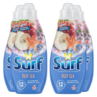 B&Q -  Laundry Washing Liquid Detergent Deep Sea 2.6 Litre96 Washes4Pk