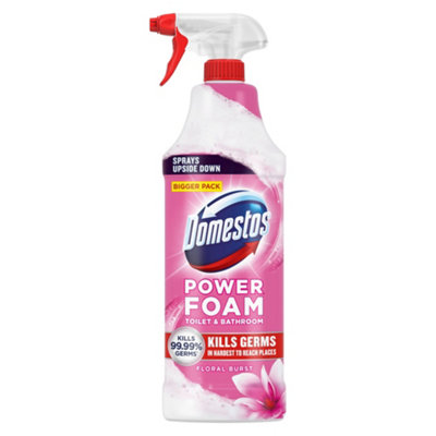 B&Q -  Power Foam Floral Burst Toilet Cleaner650G