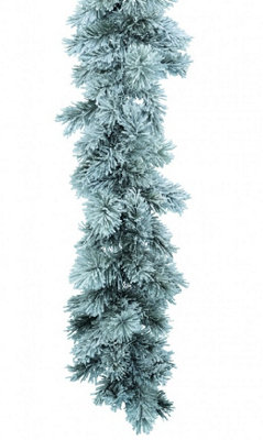 Kaemingk Snowy Vancouver Christmas Garland - 270 X 20Cm Green