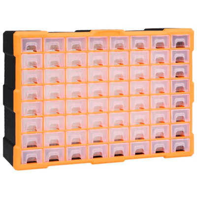 Walplus Multi-Drawer Organiser With 64 Drawers 52X16X37.5 Cm from B&Q