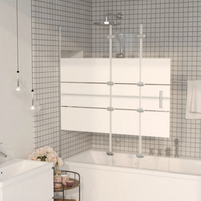 Walplus Folding Shower Enclosure Esg 120X140 Cm White