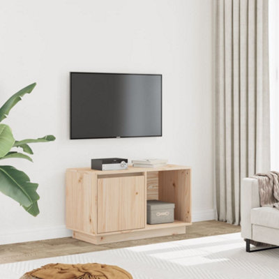 B&Q -  Tv Cabinet 74X35X44 Cm Solid Wood Pine