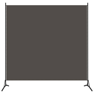 Vidaxl Anthracite 1-Panel Room Divider 175X180 Cm Room Dividers