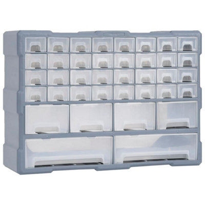 B&Q -  Multi-Drawer Organiser With 38 Drawers 52X16X37.5 Cm