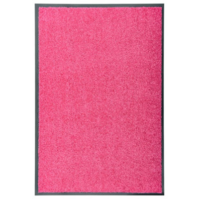 Vidaxl Doormat Washable Pink 60X90 Cm from B&Q
