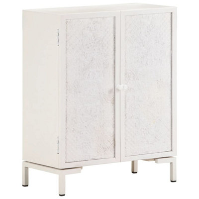 B&Q -  Sideboard 60X30X76 Cm Solid Mango Wood