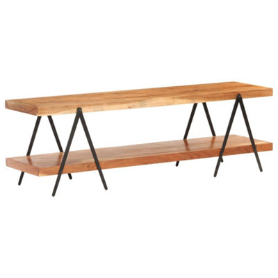 Vidaxl Tv Cabinet 160X40X50 Cm Solid Acacia Wood from B&Q