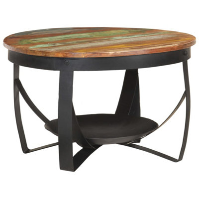 Vidaxl Coffee Table 68X43 Cm Solid Reclaimed Wood Coffee Tables
