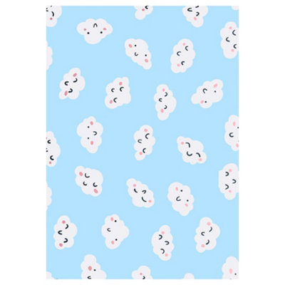 Berkfield Printed Rug Multicolour 160X230 Cm Fabric from B&Q