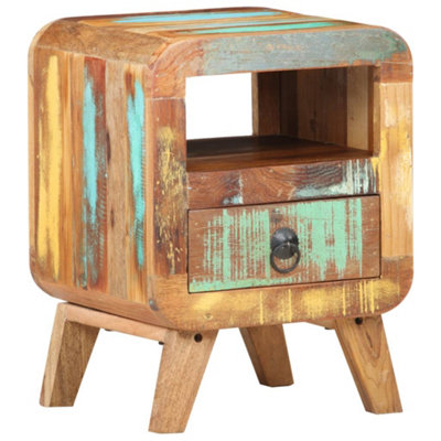 Vidaxl Bedside Cabinet 30X30X41 Cm Solid Reclaimed Wood from B&Q