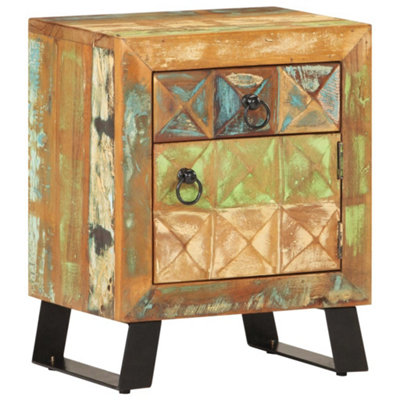 Vidaxl Bedside Cabinet 40X30X50 Cm Solid Reclaimed Wood from B&Q