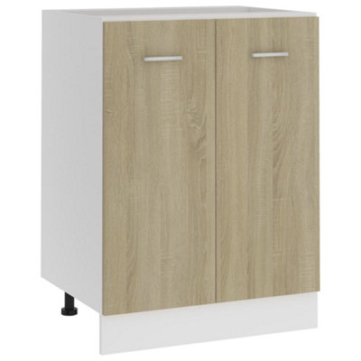 Vidaxl Bottom Cabinet Lyon Sonoma Oak 60X46X81.5 Cm Engineered Wood from B&Q