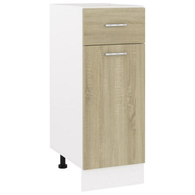 Vidaxl Kitchen Cabinet Sonoma Oak Engineered Wood Cupboard Sideboard Cabinet - Image 2