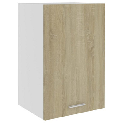 B&Q -  Hanging Cabinet Lyon Sonoma Oak 39.5X31X60 Cm Engineered Wood