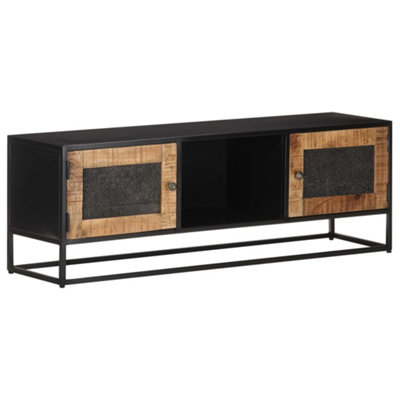 Vidaxl Tv Cabinet 120X30X40 Cm Rough Mango Wood from B&Q