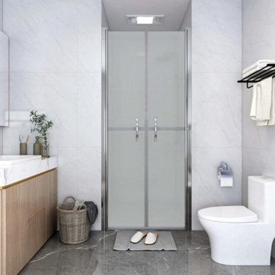Vidaxl Shower Door Frosted Esg 86X190 Cm Shower Doors