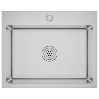 Vidaxl Handmade Kitchen Sink Stainless Steel