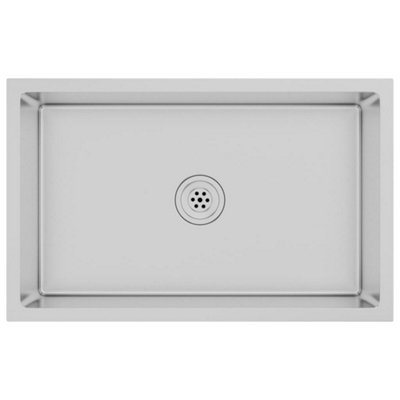 Vidaxl Handmade Kitchen Sink Stainless Steel