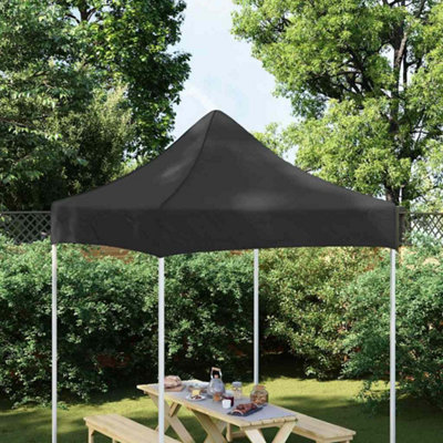 Vidaxl Party Tent Roof 2X2 M Black 270 G/m² from B&Q