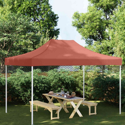 Vidaxl Party Tent Roof 4X3 M Terracotta 270 G/m² from B&Q