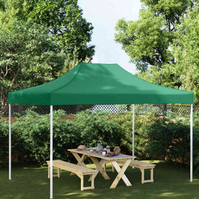 Vidaxl Party Tent Roof 4.5X3 M Green 270 G/m² from B&Q