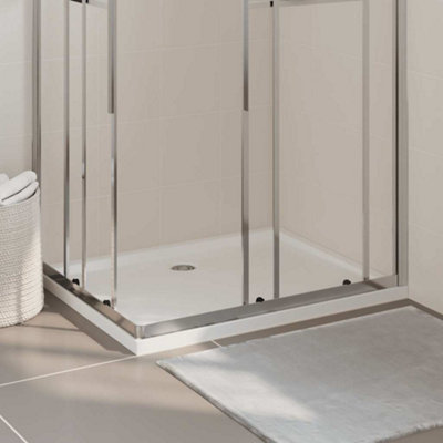 Vidaxl Rectangular Abs Shower Base Tray 80X100 Cm Shower Base Trays from B&Q