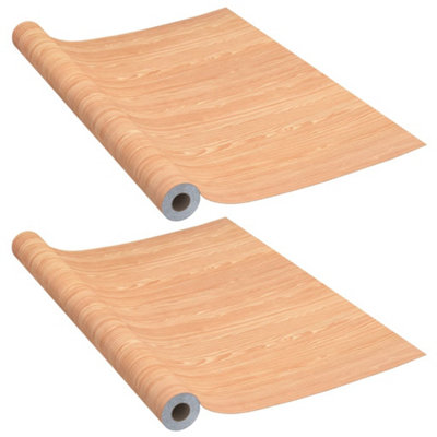 B&Q -  Self-Adhesive Door Films 2 Pcs Ahorn 210X90 Cm Pvc