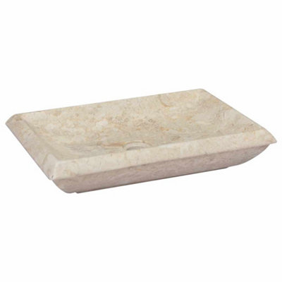 Vidaxl Sink Cream 50X35X10 Cm Marble from B&Q