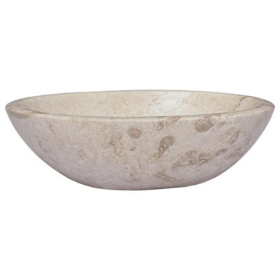 Vidaxl Sink Cream 53X40X15 Cm Marble from B&Q