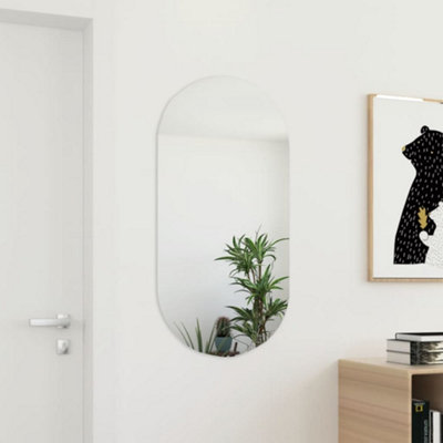 B&Q -  Wall Mirror 100X50 Cm Glass