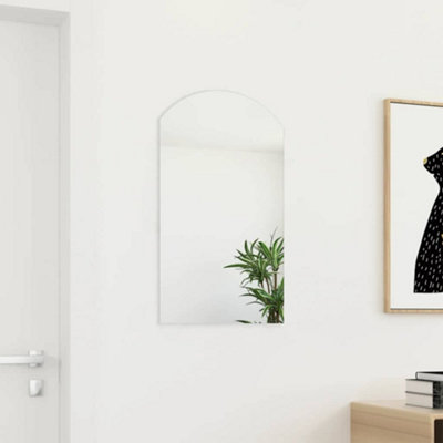 B&Q -  Mirror 70X40 Cm Glass Arch