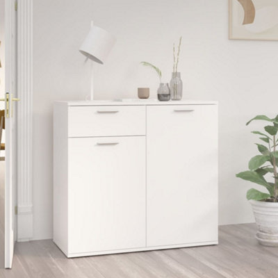 Vidaxl Sideboard 80X36x75 Cm Engineered Wood White