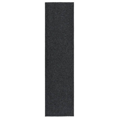 VidaXL Dirt Trapper Carpet Runner - 100x400 cm - Anthracite - Polypropylene - Image 3