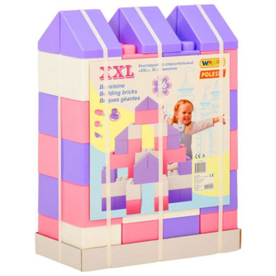 Polesie Wader Block Toys Xxl 36 Piece from B&Q