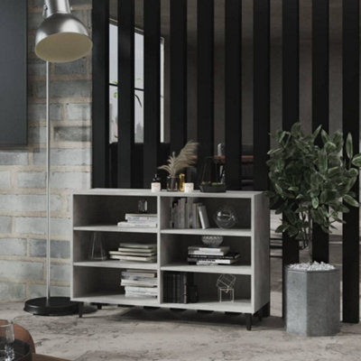 VIDAXL Sideboard - Engineered Wood - Grey - 103.5x35x70 cm - Image 3