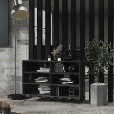 Vidaxl Sideboard High Gloss Grey 103.5X35X70 Cm Engineered Wood from B&Q