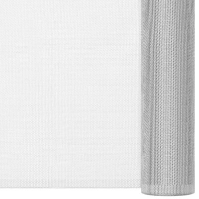 Vidaxl Mesh Screen Aluminium 112X500 Cm Silver from B&Q