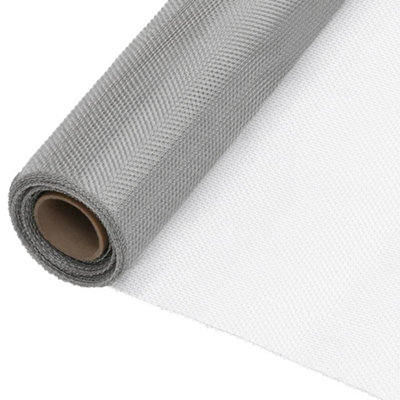 Vidaxl Mesh Screen Stainless Steel 60X2000 Cm Silver from B&Q