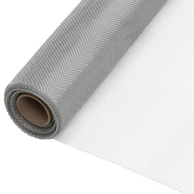 Vidaxl Mesh Screen Stainless Steel 80X500 Cm Silver from B&Q