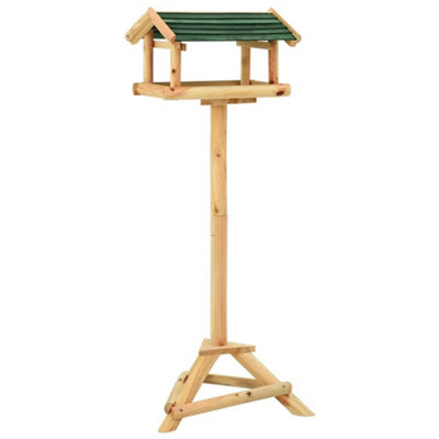 B&Q -  Bird Feeder With Stand 37X28X100 Cm Solid Fir Wood