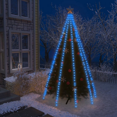 Vidaxl Christmas Tree Net Lights With 400 Leds Blue 400 Cm Fairy Light Set - Image 3