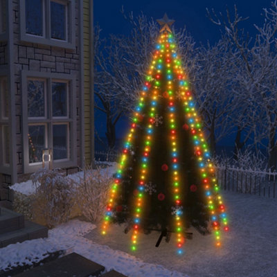 Vidaxl Christmas Tree Net Lights With 400 Leds Colourful 400 Cm from B&Q