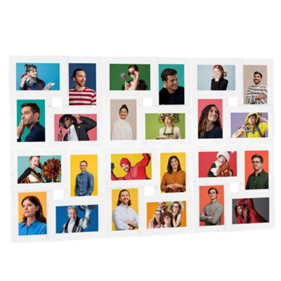 Vidaxl Collage Photo Frame For 24X(10X15 Cm) Picture White Mdf from B&Q