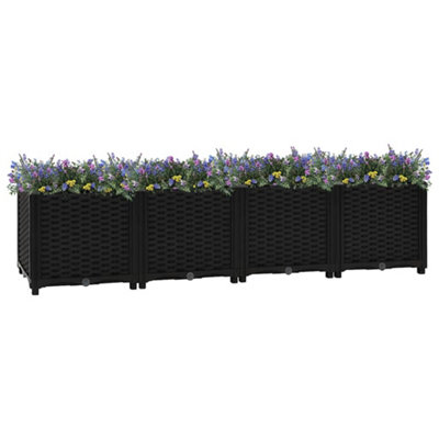 Vidaxl Raised Bed 160X40x38 Cm Polypropylene