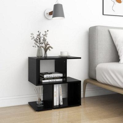 Vidaxl Bedside Cabinet 50X30x51.5 Cm Engineered Wood Black