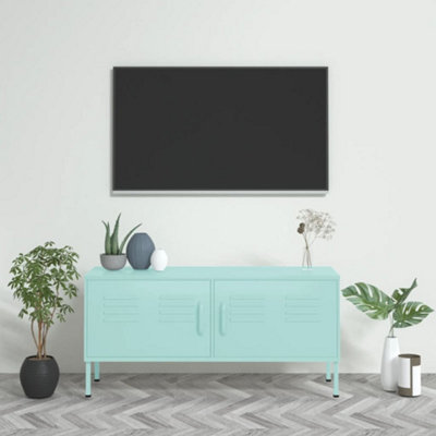 Vidaxl Tv Cabinet Mint 105X35X50 Cm Steel from B&Q