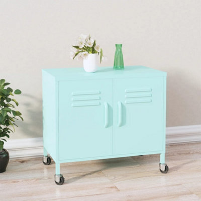 Vidaxl Storage Cabinet Mint 60X35x56 Cm Steel