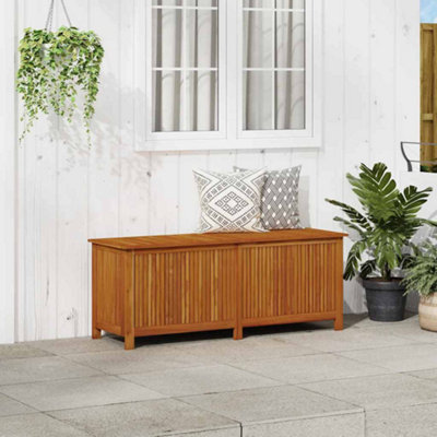 Vidaxl Garden Storage Box 150X50x58 Cm Solid Acacia Wood